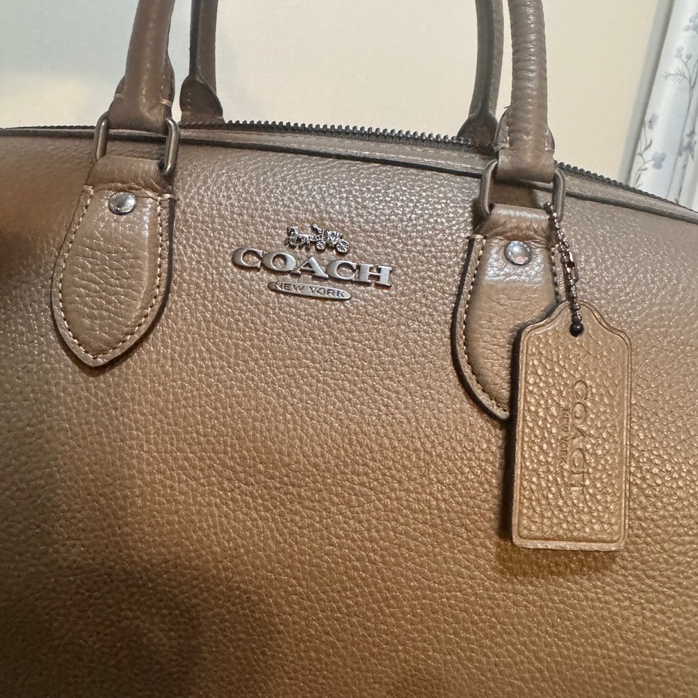 🤎BRAND NEW Coach Rowan Large Satchel Bag soft leather🤎 - Picture 6 of 16